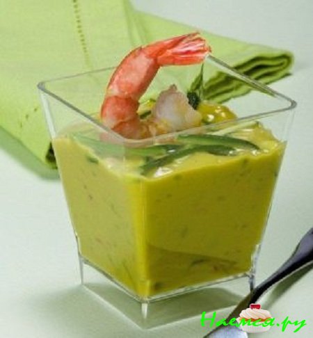 Соус с рукколой и хреном