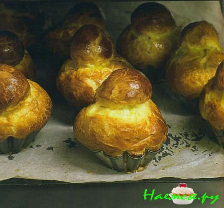 Булочки бриошь 
