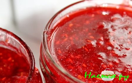 Малиновый джем для кексов или десертов