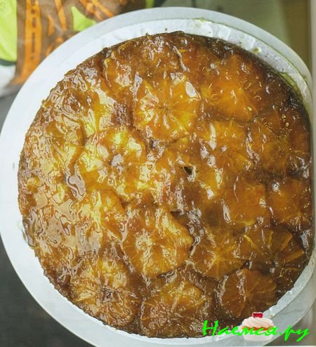 Апельсиновый пирог из поленты