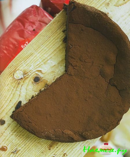 Шоколадный торт (двухслойный)