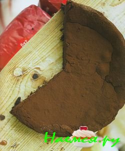 Шоколадный торт (двухслойный)