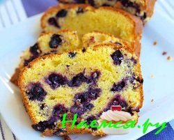 Кексы с лимоном и черникой