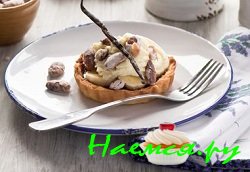 Тарталетки  «Банан и фундук»