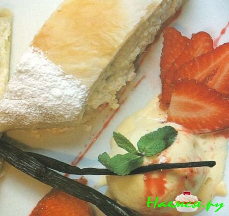 Штрудель с творогом