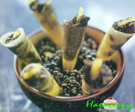 Черевица, тепенада и маринованный лимон