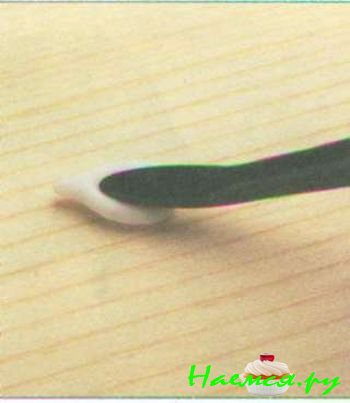 Овечка из мастики