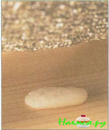 Овечка из мастики