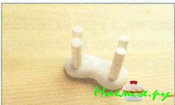 Овечка из мастики