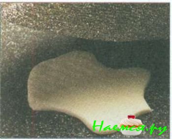 Овечка из мастики