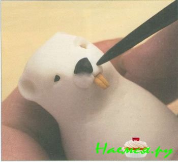 Бобер из мастики