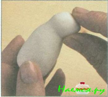 Бобер из мастики