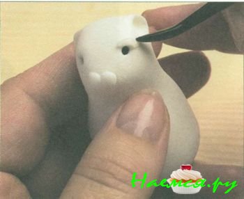 Бобер из мастики