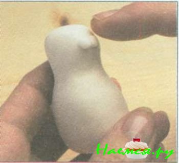 Бобер из мастики