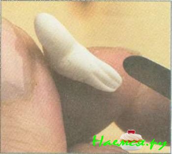 Бобер из мастики