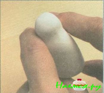 Бобер из мастики