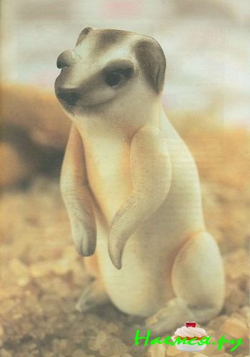 Сурикат из мастики