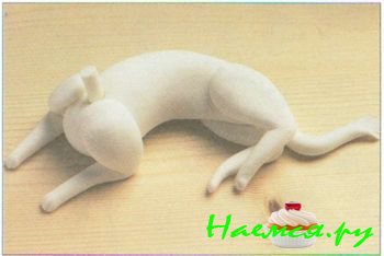 Лев из мастики