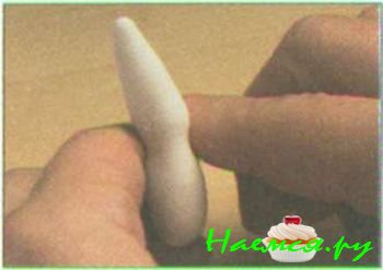 Бурый медведь из мастики