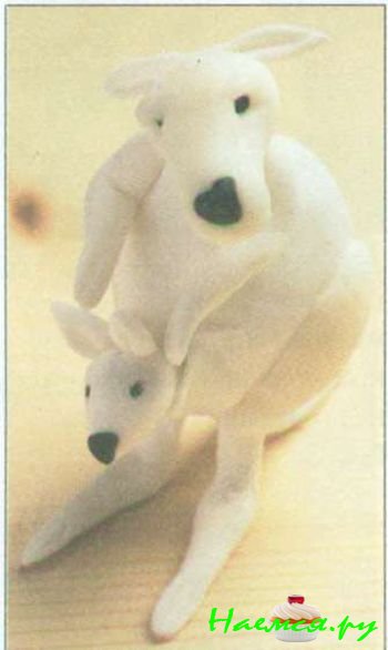 Кенга и Ру из мастики