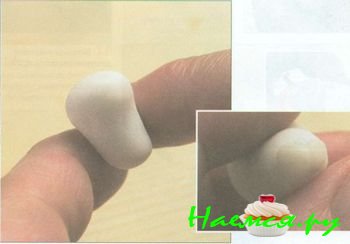 Кролик из мастики