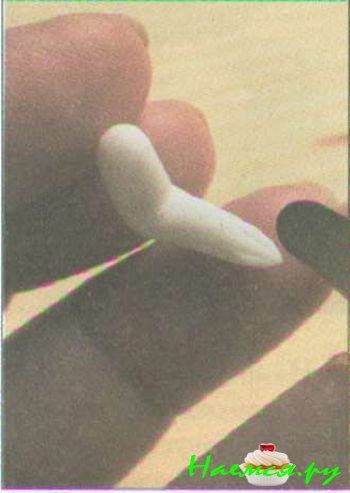 Кролик из мастики