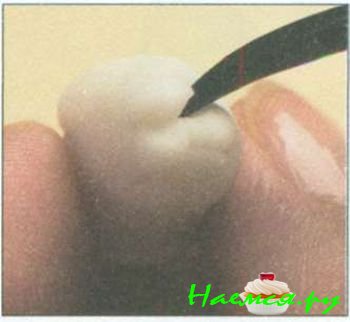 Кролик из мастики