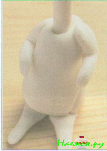 Кролик из мастики