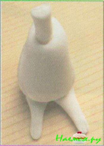 Кролик из мастики