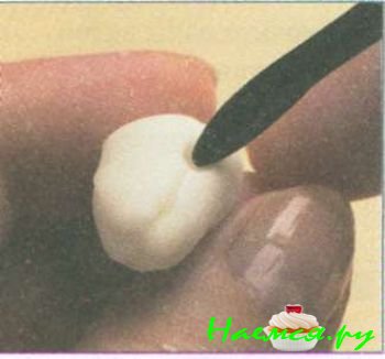 Кролик из мастики