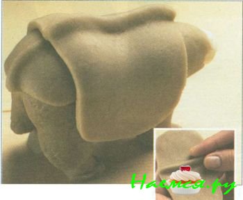 Носорог из мастики