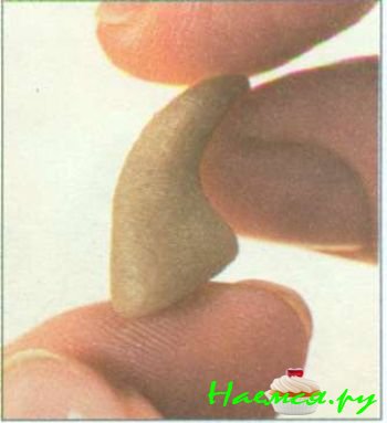 Носорог из мастики