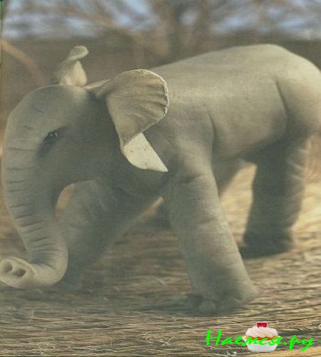 Слоненок из мастики