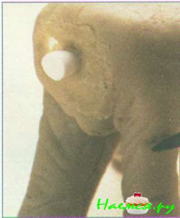 Слоненок из мастики