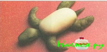 Черепаха из мастики