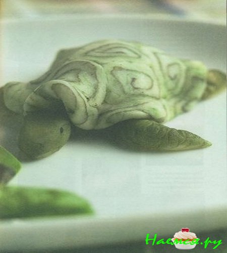 Черепаха из мастики