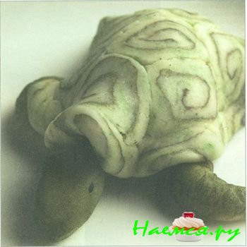 Черепаха из мастики