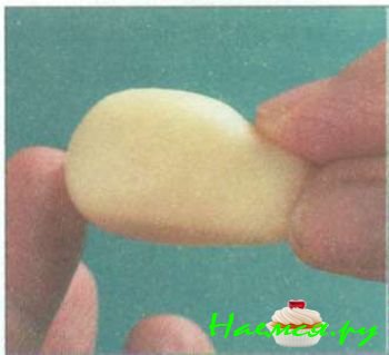 Полярный медведь из мастики