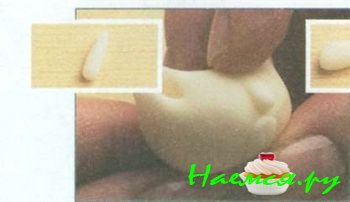 Три кошки из мастики