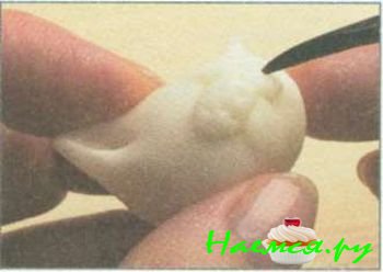 Три кошки из мастики