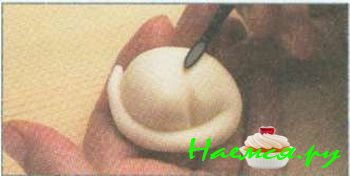 Три кошки из мастики