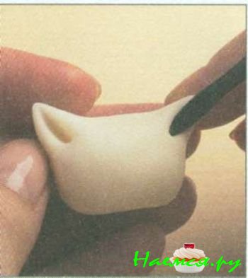 Три кошки из мастики