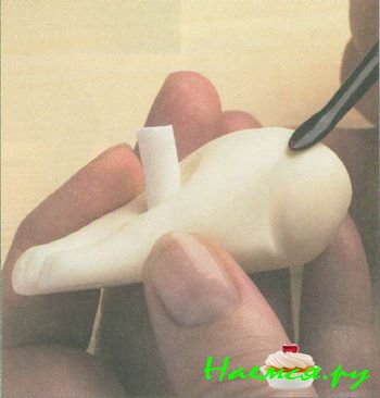 Три кошки из мастики