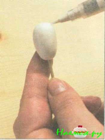 Летучая мышь из мастики