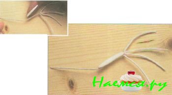 Летучая мышь из мастики