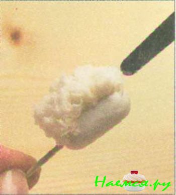 Летучая мышь из мастики