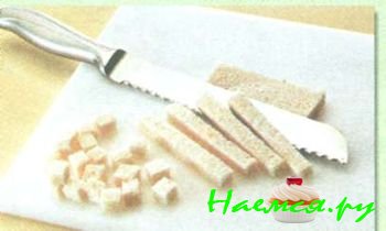 КАК ПОДЖАРИТЬ ГРЕНКИ