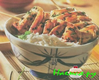 ШАШЛЫЧКИ ИЗ КУРИНОГО ФИЛЕ