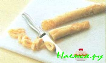 ПОЛОСКИ ТОНКО НАРЕЗАННЫХ БЛИНЧИКОВ