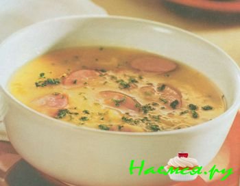 КАРТОФЕЛЬНЫЙ СУП С СОСИСКАМИ ПО-ФРАНКФУРТСКИ